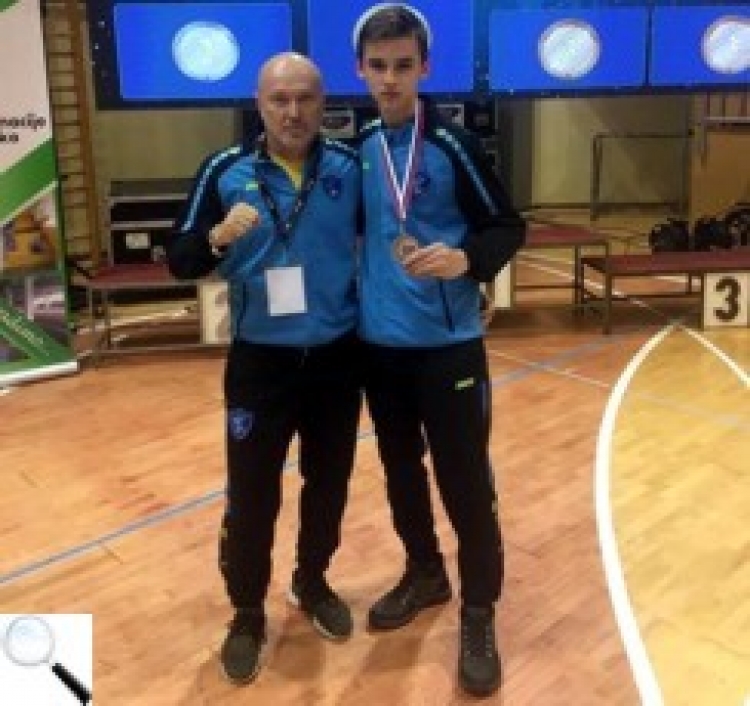 Максим Загривий — бронзовий призер міжнародного турніру з карате