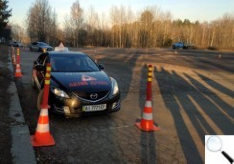 На Житомирщині презентували відеофіксацію практичного іспиту на право керування
