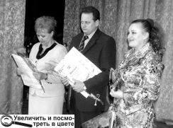 Номінанти у галузі медицини (зліва-направо) — Г.П.Шевчук,  В.Є.Скаковський, Л.В.Демчук