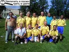 Команда ветеранів ФК «Україна» с.Кикова