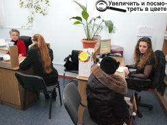 Прийом громадян ведуть спеціалісти відділу організації працевлаштування населення Ірина Шаповал та Олена Черненко