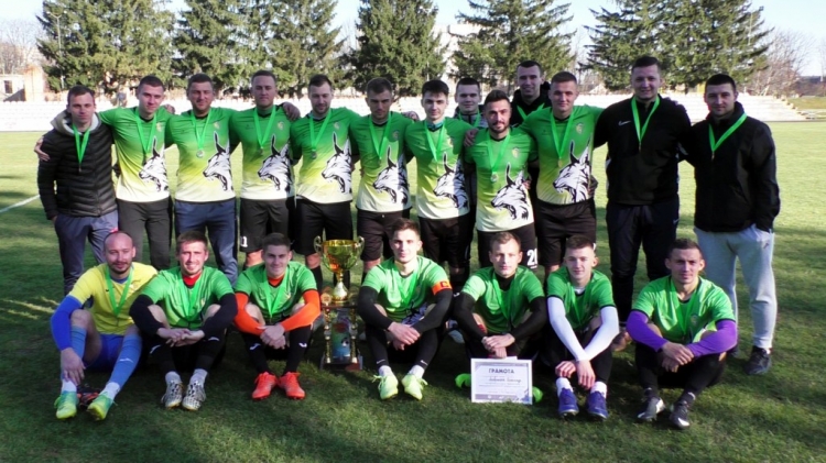 Команда «Рись» стала переможцем відкритого кубка громади з футболу