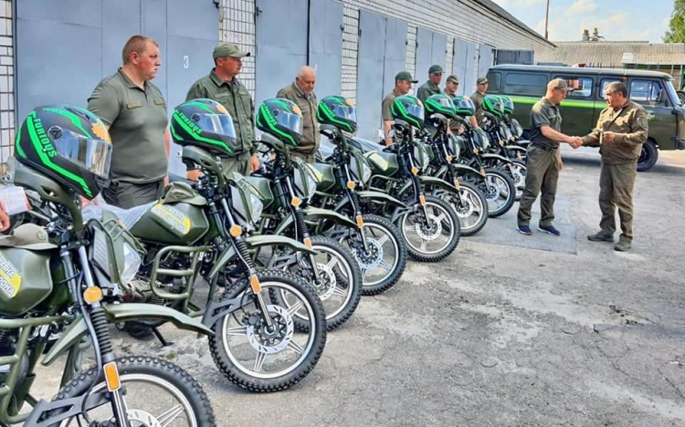 Баранівські лісівники патрулюватимуть на мотоциклах